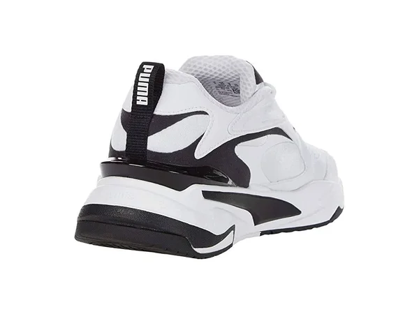 Puma RS-Fast White/Black Men's Shoes - Size: 11.5