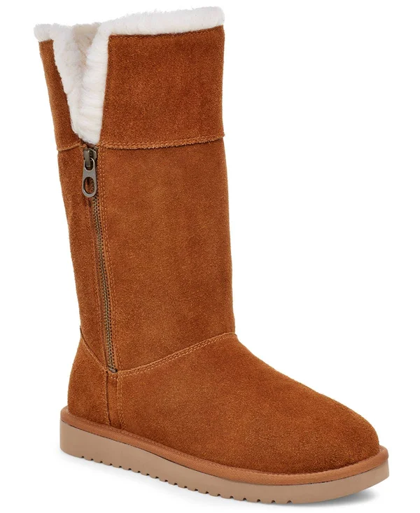 Koolaburra by Ugg - Women's Aribel Tall Boot in Chestnut - Size 9