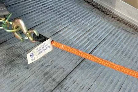 B/A Products Co. 4-R38100 Winch Line - Synthetic, 3/8 in. x 100 ft.