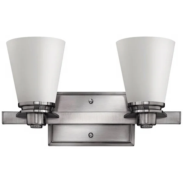Hinkley 5552BN Avon Bath Two Light in Brushed Nickel