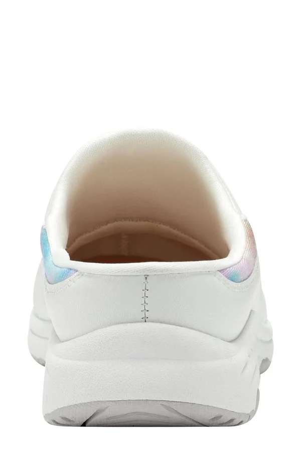 Women's Easy Spirit Traveltime Slip-On Sneaker, Size 8 WW - White