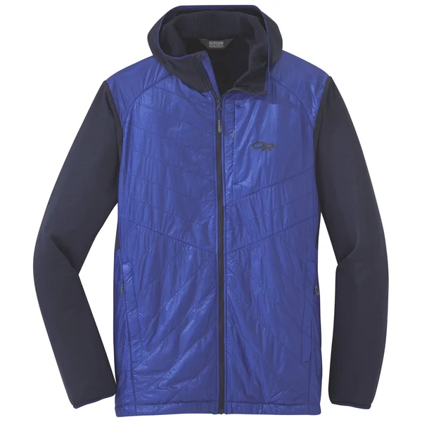Outdoor Research Men's Vigor Hybrid Hooded Jacket XL - Ink/Sapphire