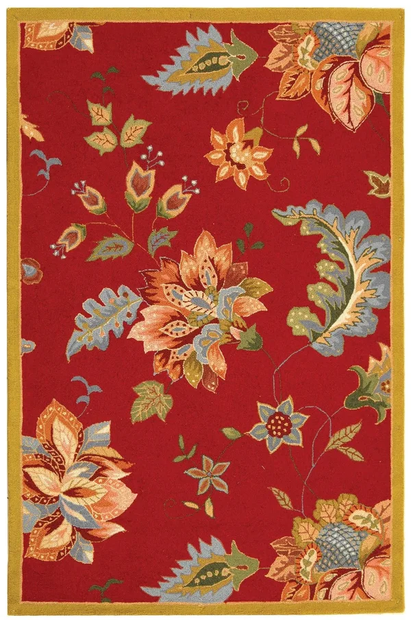 Safavieh Chelsea HK306C 8&9x22 x 11&9x22 Red Area Rug