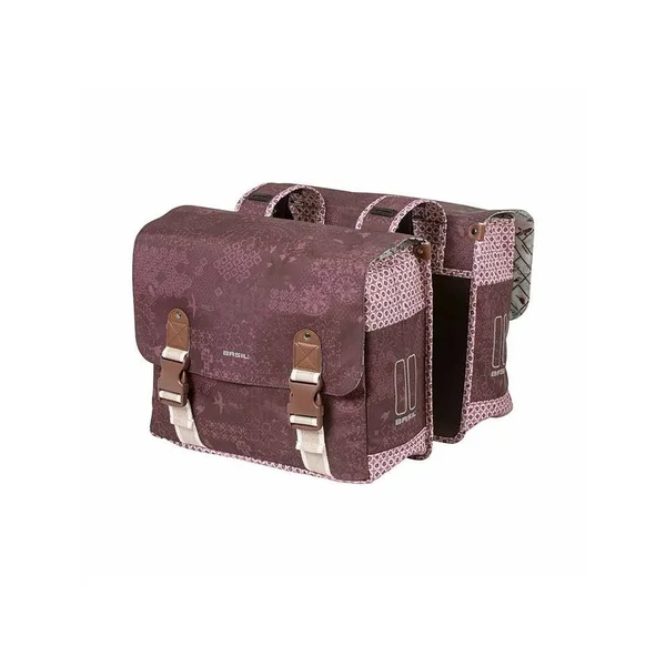Basil 2020 Boheme Double Bag Colours: Fig Red