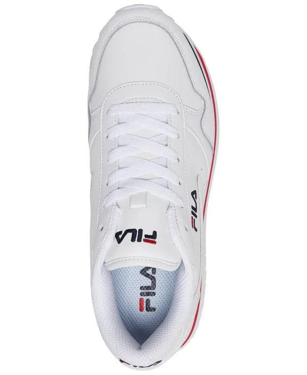 Fila Women's Orbit Zeppa Low Platform Casual Sneakers - 5.5, White