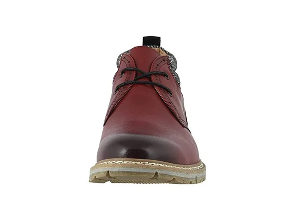 Stacy Adams Men's Grantley Chukka Boot, Color: Cranberry, Size: 8.5