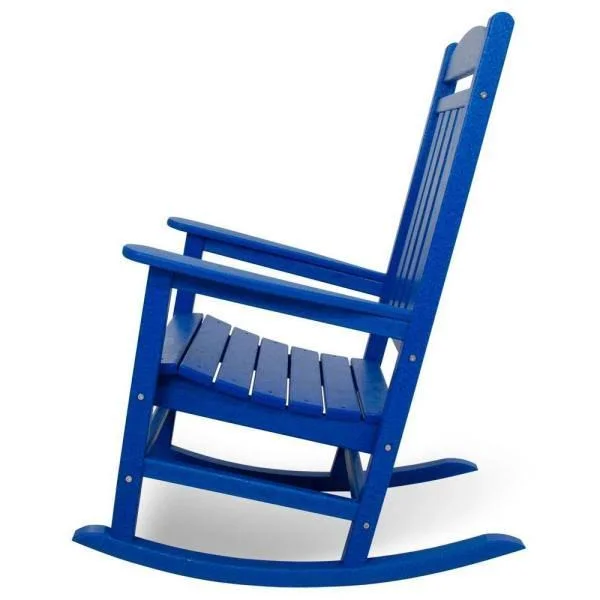 POLYWOOD Presidential Pacific Blue Rocker 3 Piece Set