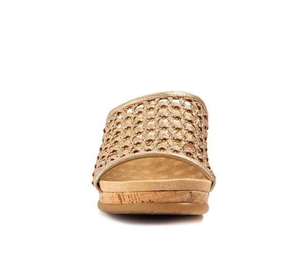 Baretraps Flossey Women's Wedge Sandals - Size: 9.5, Gold