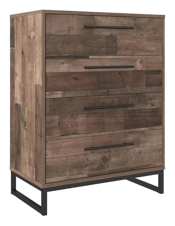 Signature Design by Ashley Neilsville Gray Four Drawer Chest