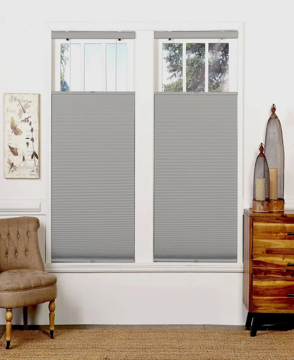 Cordless Blackout Top Down Bottom Up Shade - 33.5x22 x 72x22 - White