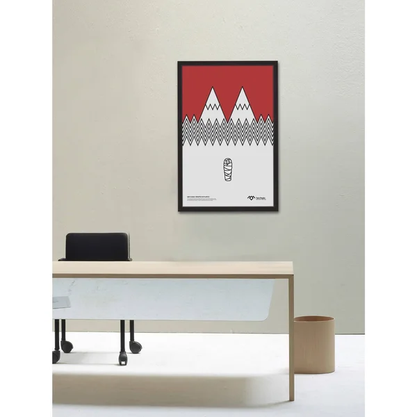 Marmont Hill Inc 'Wrapped in Plastic' Framed Painting Print - 20 x 30