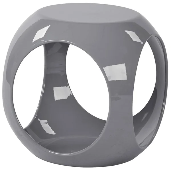 Slick Accent Table - Grey