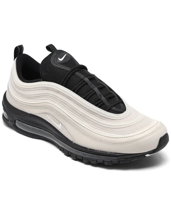 Nike Men's Air Max 97 Casual Shoes in Beige/Light Orewood Brown Size 11.5