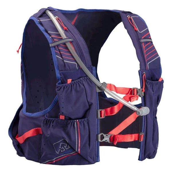 Nathan VaporKrar 12L 2.0 Insulated Hydration Vest Mosstone/Exuberance - Xs