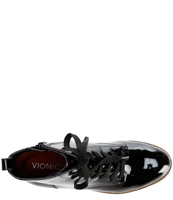 Vionic Lace-Up Boot-Lani - Size 7 Medium, Olive