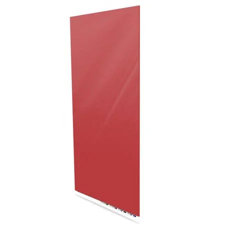 Ghent Aria Rose 4& x 3& Non-Magnetic Low Profile Glassboard (Vertical) - ARIASN43RS