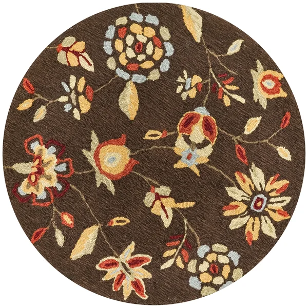 Alexander Home Hand-Hooked Savannah Brown Rug (2&3 x 3&9)