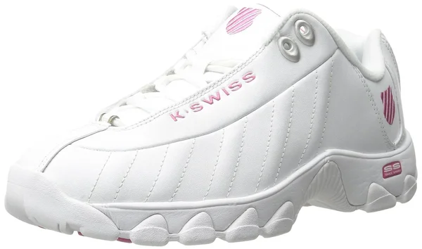 K-Swiss Women's St329 CMF White/Shocking Pink