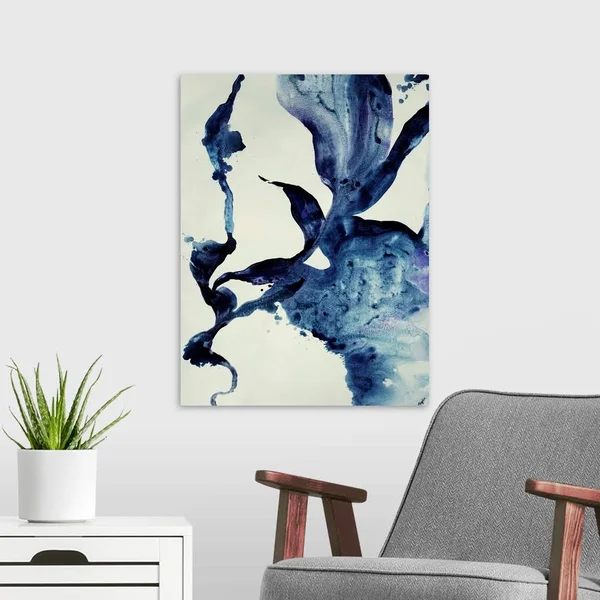 Indigo II, Canvas Wall Art, 18x24, Great Big Canvas