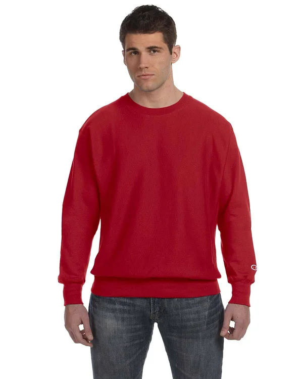 Champion REVERSE Weave Crew Team Navy, S