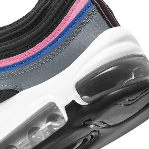 Nike Air Max 97 Big Kids& Shoes in Black - Size: 4.5Y, 921522-026