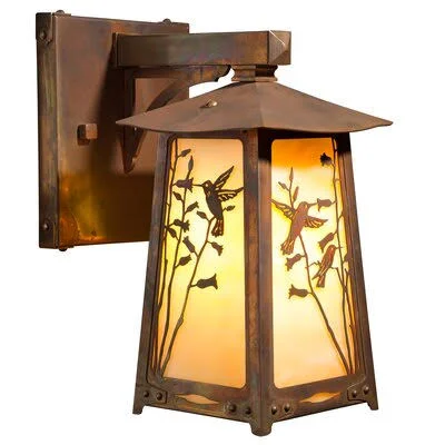 Devaughn 1-Light Outdoor Wall Lantern August Grove Finish: Textured Black - Shade Finish: Wispy White, Size: 12.5x22 H x 7x22 W x