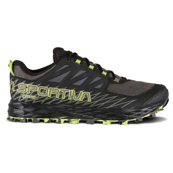 La Sportiva Lycan GTX Running Shoe - Men's Carbon/Apple Green - 38