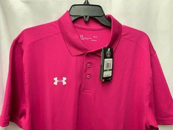Under Armour Team Armour Polo-pink-l