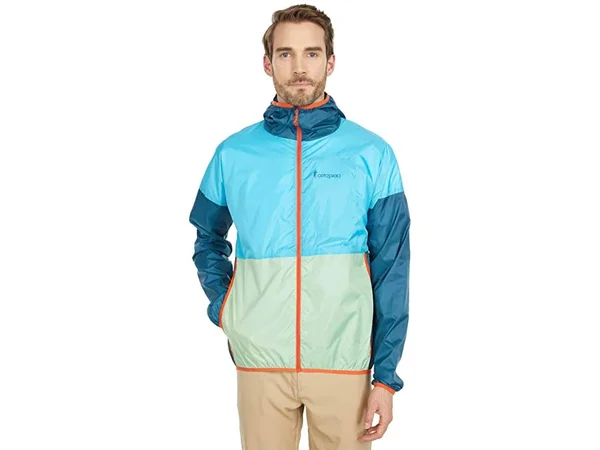 Cotopaxi Teca Full Zip Windbreaker Unisex Shark Tooth