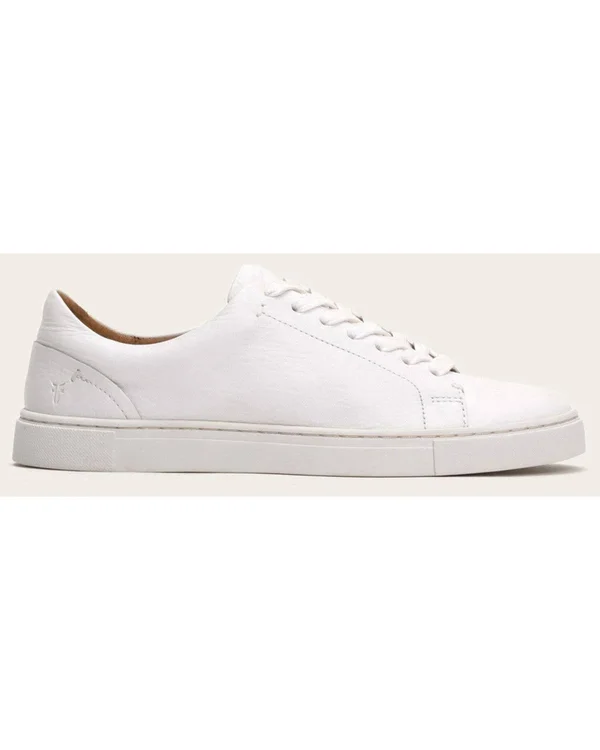 Frye Women's White Ivy Low Lace Sneakers