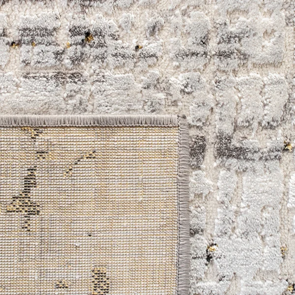 Safavieh Amelia Gorden Abstract Area Rug - Grey/Gold, 4&5 inch x 6&5 inch