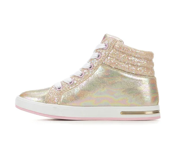 Skechers Shout Outs Hi Top Fashion Sneaker (Little Girls and Big Girls), Infant Unisex, Gold