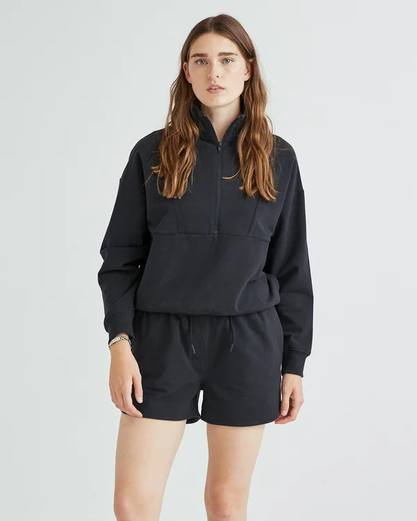 Richer Poorer Women's Terry Sweatshort, Size XL, Woodgrain