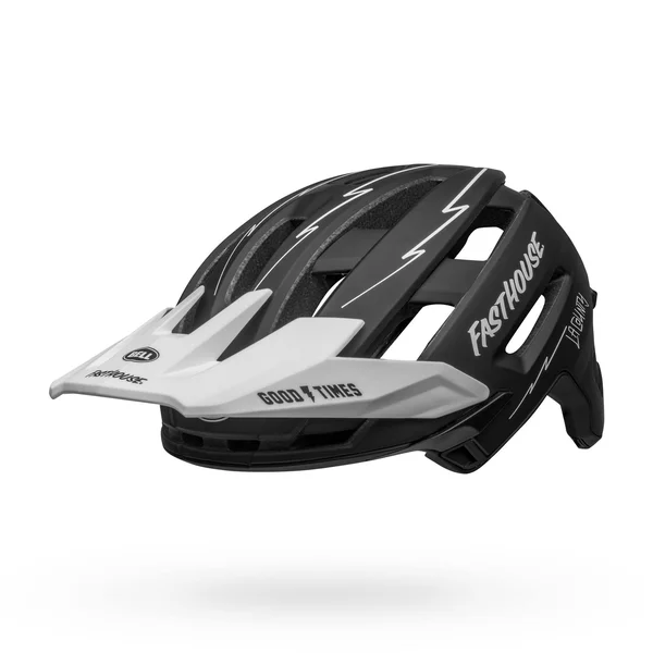 Bell Super Air Spherical MIPS Helmet Small Fasthouse Matte White/Black