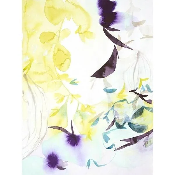 Easy Art Prints ELISA Sheehan's 'Springs Requital 2' Premium Canvas Art - 24 x 18 - Brazilian Barnwood Frame