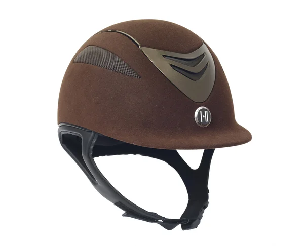 One K Defender Suede Helmet - L Long Oval - Brown Matte