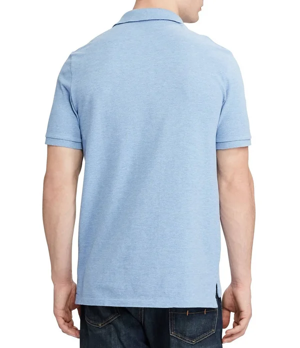 Polo Ralph Lauren Men's Classic Fit Mesh Polo - Jamaica Heather