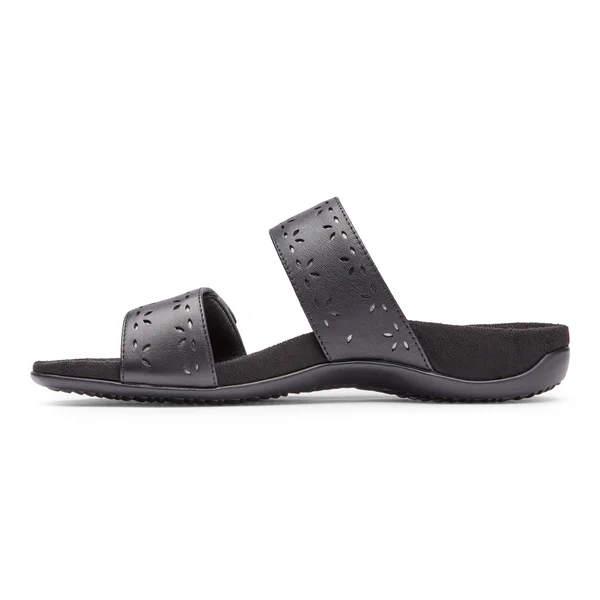 Vionic Women's Randi Slide Sandal - Black M, 11