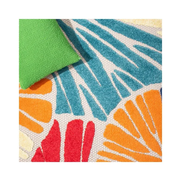 Safavieh Cabana CBN356A Rug 6&7x22 Round Rug