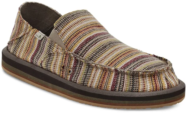 Sanuk Men's Vagabond St Funk - Cabo Stripe - 10