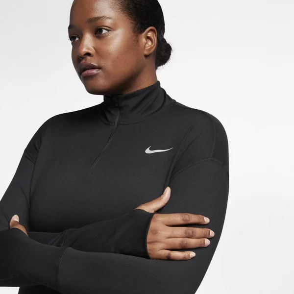 Nike Element (Plus Size) Women's Running Top Black