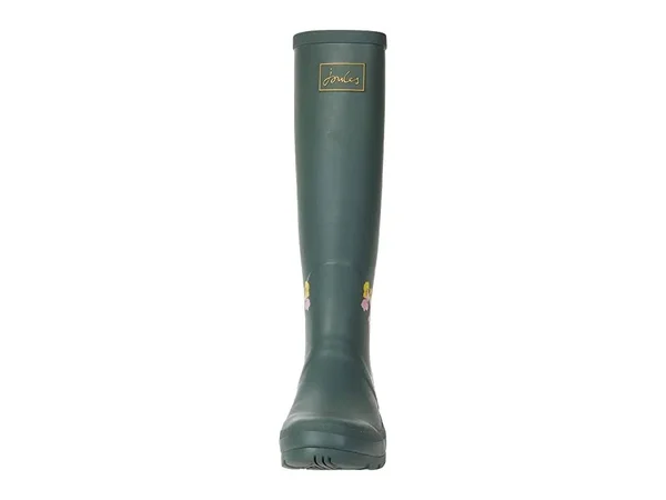 Joules Welly Print Women's Rain Boots 9135877 - 10 B - Medium - Green