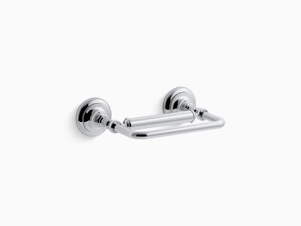 KOHLER K-72573-BN Artifacts Pivoting Toilet Tissue Holder, Vibrant Brushed Nickel