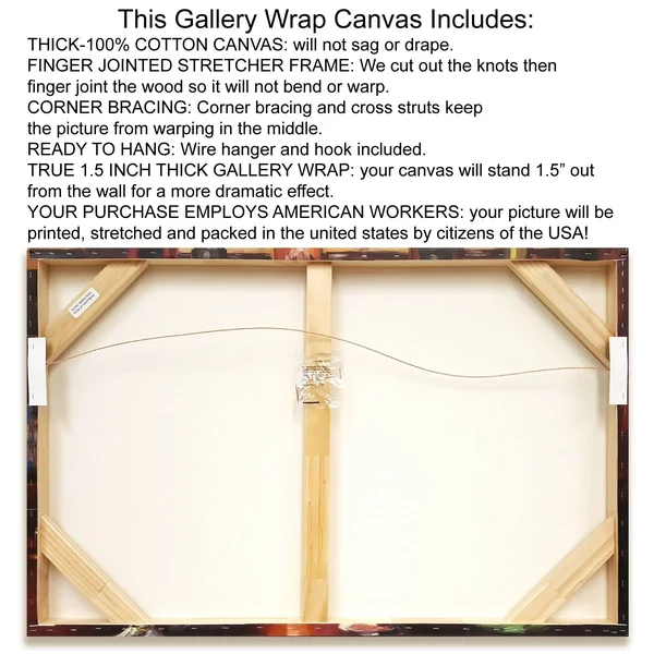 Terra by Romeo Zivoin - Print on Canvas, Ready to Hang