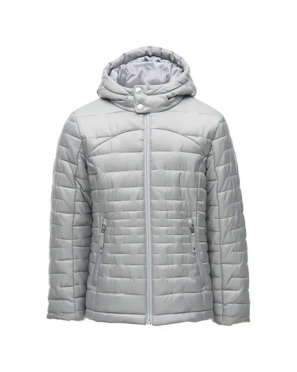 Spyder Girls& Edyn Hoody Insulated Jacket - XL - Silver - Silver