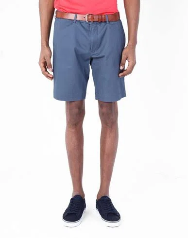 Polo Ralph Lauren Stretch Slim Fit Chino Short Man Bermuda Slate Blue Size 30 Cotton - Elastane