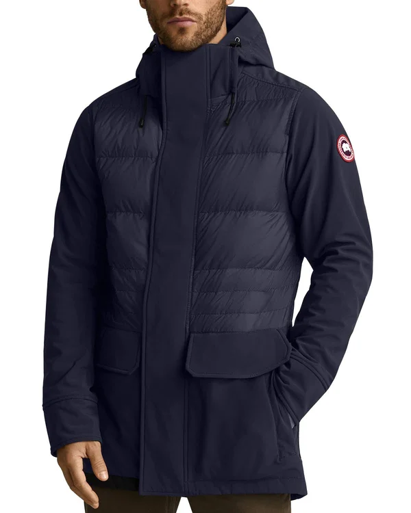 Canada Goose Breton Down Parka - Large, Admiral Navy