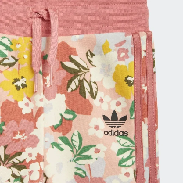 Adidas Girls& Infant and Toddler Originals Her Studio London Floral Crew Sweatshirt and Jogger Pants Set GN2256 - 18 Month - Pin