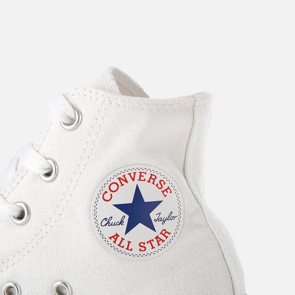 Converse Chuck Taylor All Stars Hi Kids Shoe - White