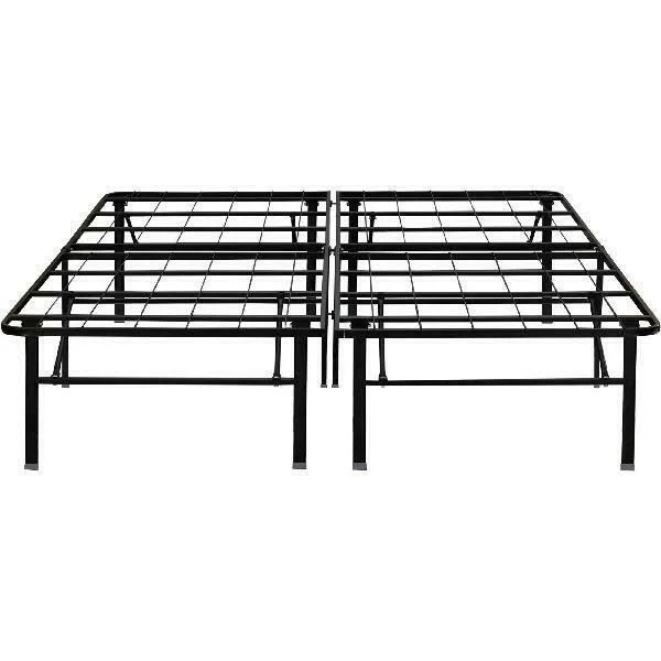 Premier 18x22 High Profile Platform Metal Base Foundation Bed Frame, Multiple Size